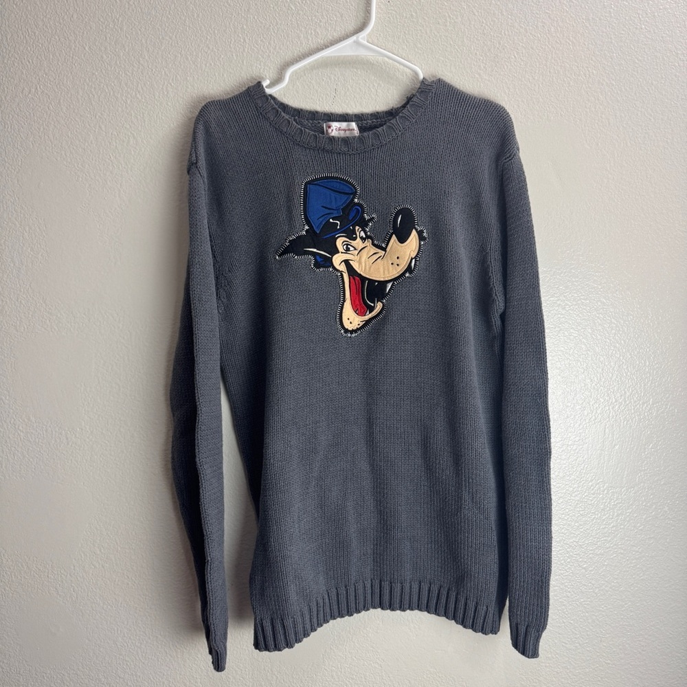 The Big Bad Wolf Disney Vintage Sweater Size Large - Picture 1 of 7